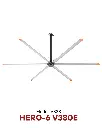 Quạt trần HVLS HERO-6 V380e Ø 5.5m |